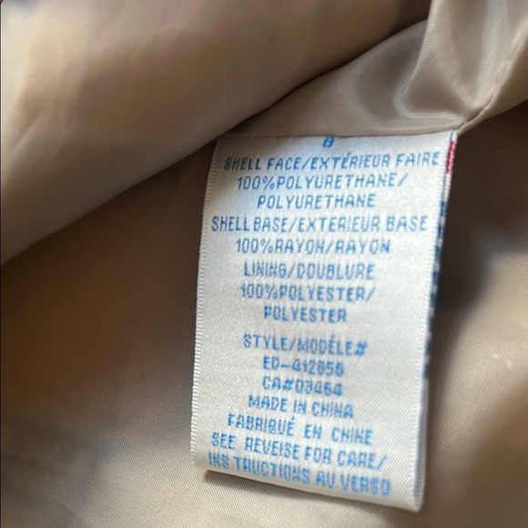 Women's Tan “Leather” Jacket - Picture 5 of 7